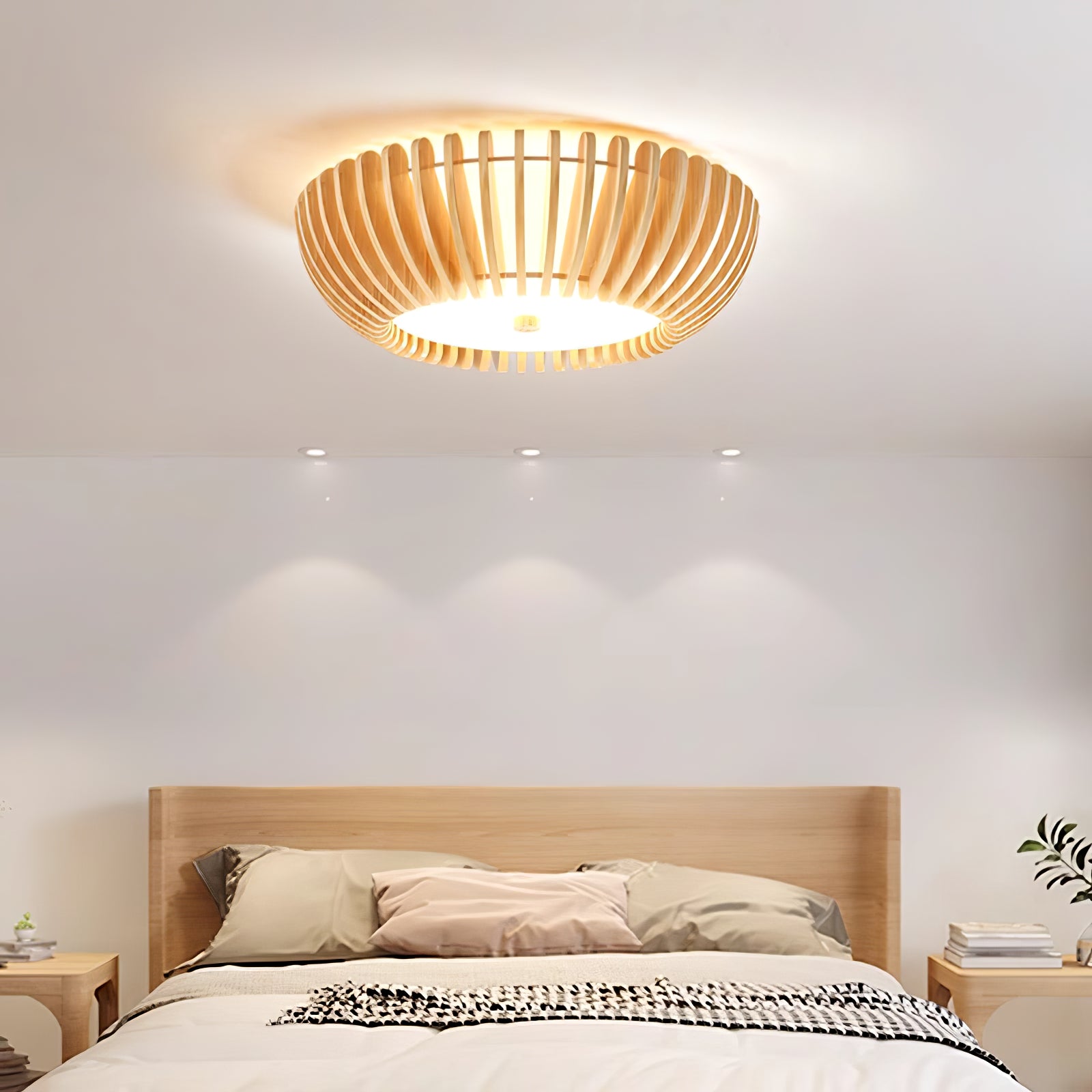 Vezorus Premium Elegance Wood Ceiling Lamp