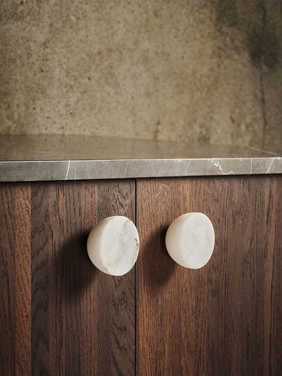 Nerarina Obsidian Core Marble Pull Handle