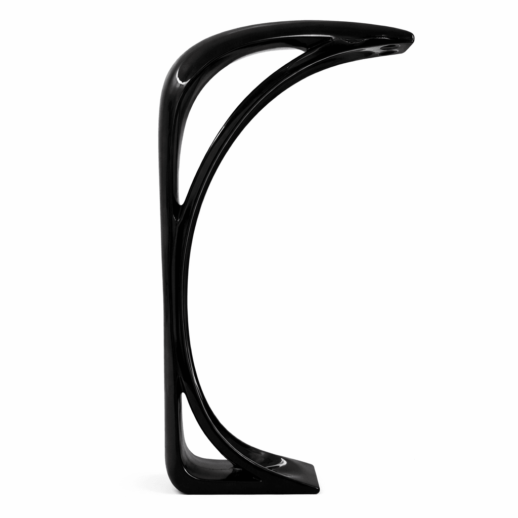 Obsidian Curve Floor Lamp