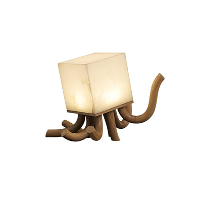 Dravk Tentacle Alabaster Table Lamp