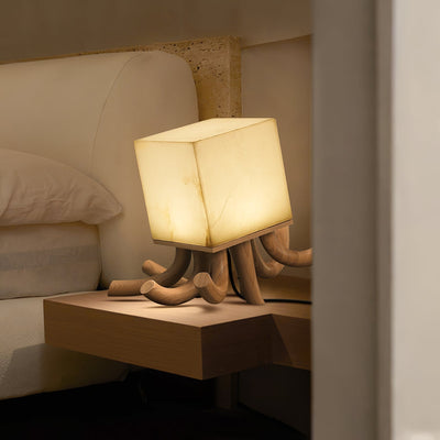 Dravk Tentacle Alabaster Table Lamp