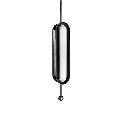 Lyvinaris Geometric Brass Linear Pendant Light
