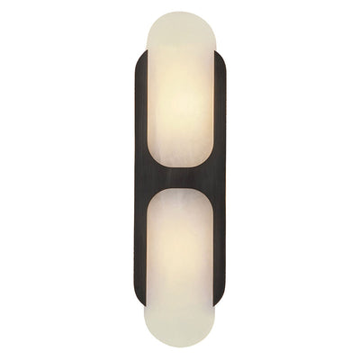 Silverford Alabaster Indoor Wall Light
