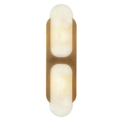 Silverford Alabaster Indoor Wall Light