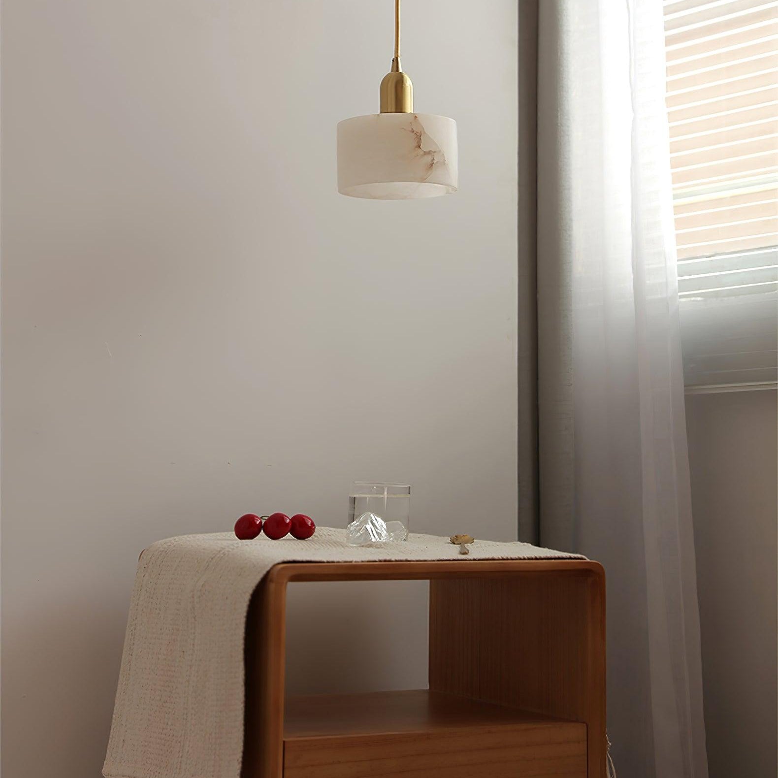 Brio Alabaster Pendant Light - Neutral Decor