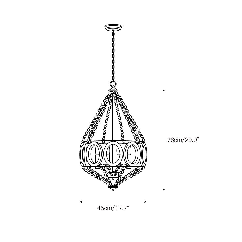 Zasorila Chandelier