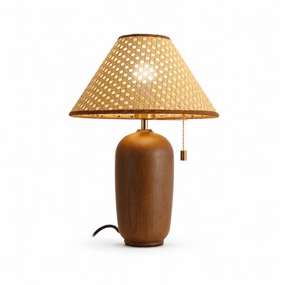 Rinoena Wood Table Lamp