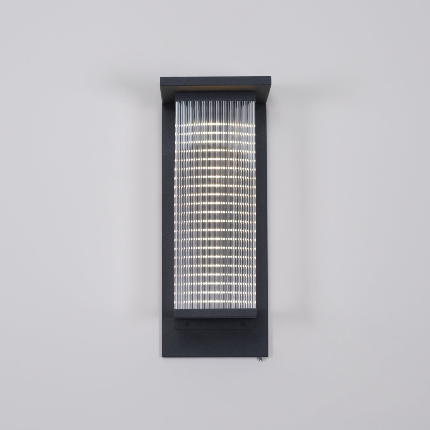 Corvian Dependable Unique Box Solar Outdoor Wall Lamp