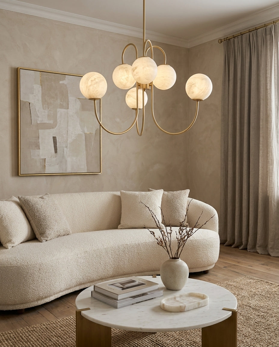 Davenford Alabaster Chandelier