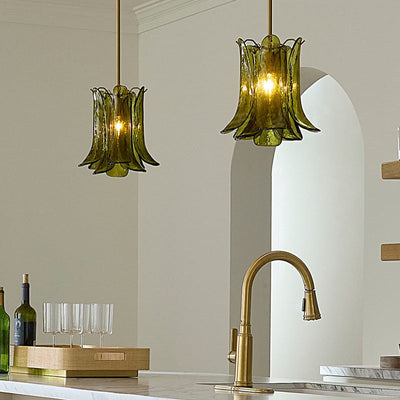 Ottilie Petal Glass Pendant Lamp