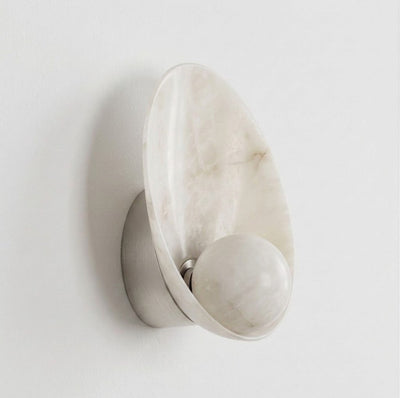 Quillstone Alabaster Wall Sconce