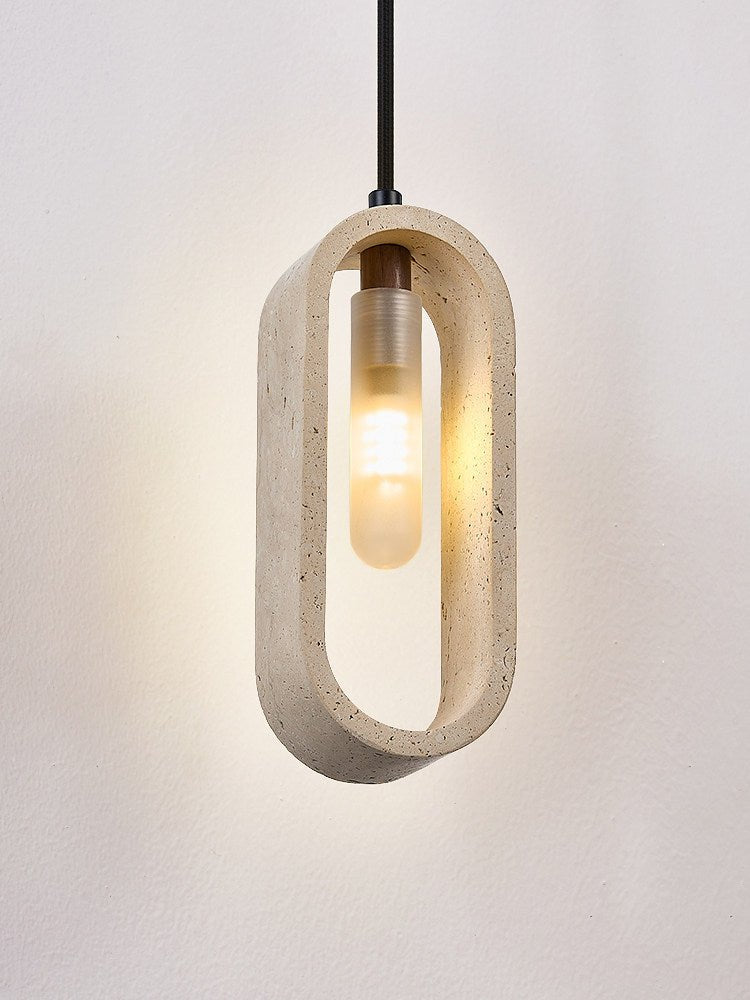 Seraelle Travertine Pendant Light