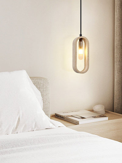 Seraelle Travertine Pendant Light