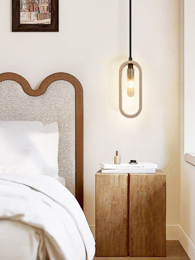 Seraelle Travertine Pendant Light