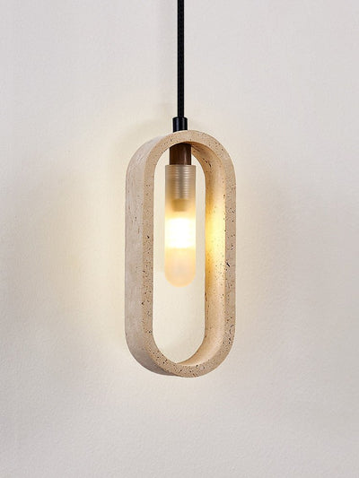 Seraelle Travertine Pendant Light