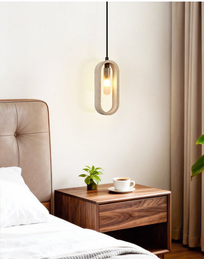 Seraelle Travertine Pendant Light