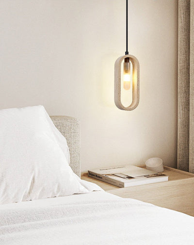 Seraelle Travertine Pendant Light