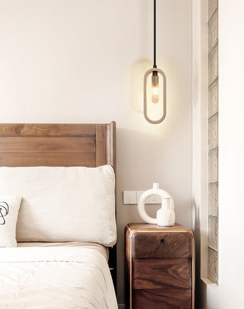 Seraelle Travertine Pendant Light
