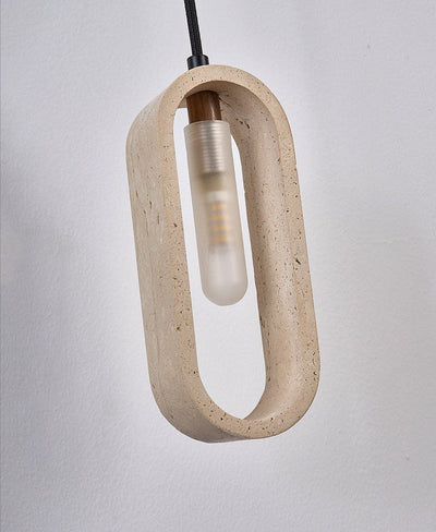 Seraelle Travertine Pendant Light