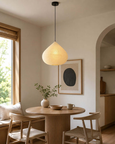Onion Shape Paper Pendant Light