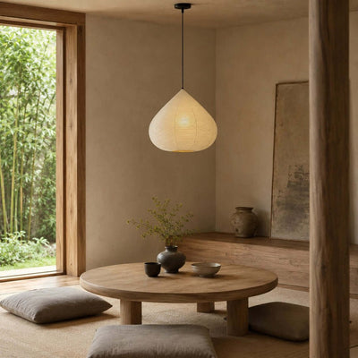 Onion Shape Paper Pendant Light