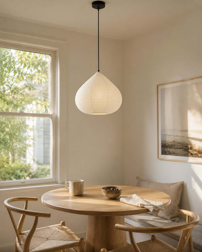 Onion Shape Paper Pendant Light