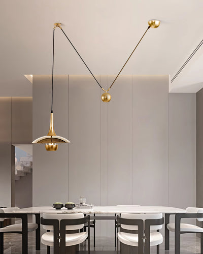 Virainenne Pendant Lamp Adjustable for Living Room