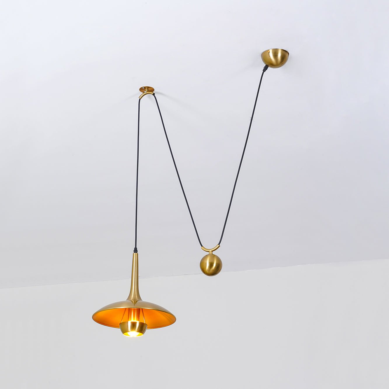 Virainenne Pendant Lamp Adjustable for Living Room
