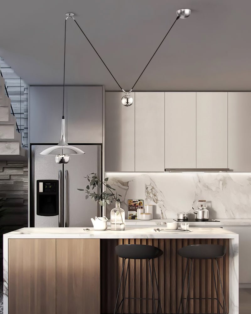 Virainenne Pendant Lamp Adjustable for Living Room