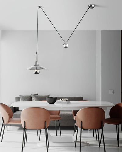 Virainenne Pendant Lamp Adjustable for Living Room