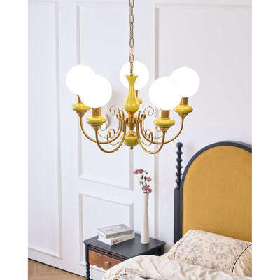 Evsolia Glass Chandelier