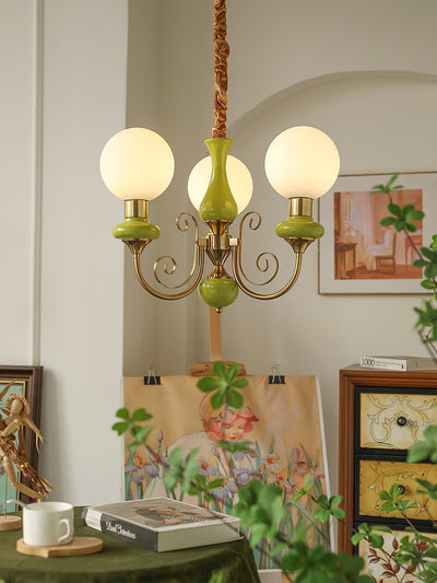 Evsolia Glass Chandelier