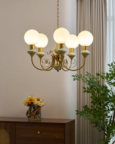 Evsolia Glass Chandelier
