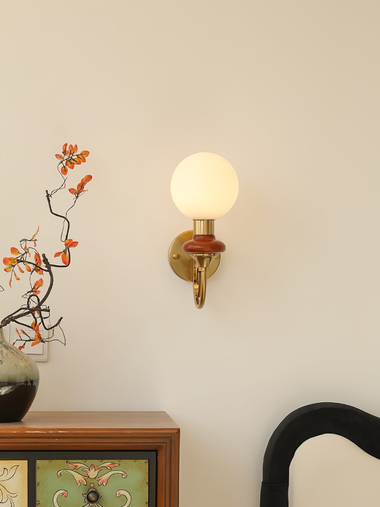 Bela Premium Nordic Art Glass Wall Lamp