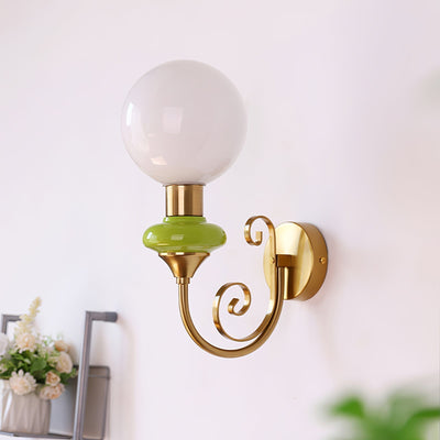 Bela Premium Nordic Art Glass Wall Lamp