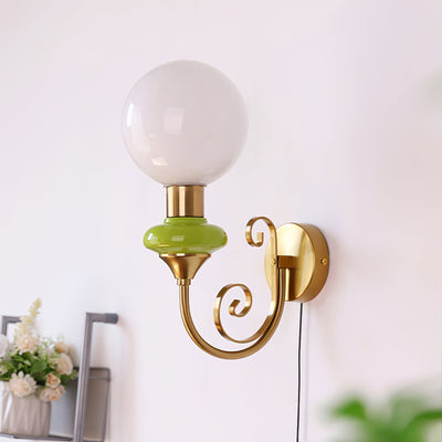Whirl Chic Plug-in Wall Lamp