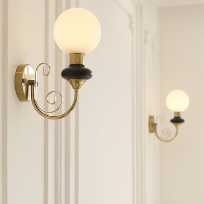 Bela Premium Nordic Art Glass Wall Lamp