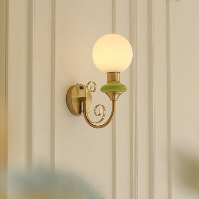 Whirl Chic Plug-in Wall Lamp