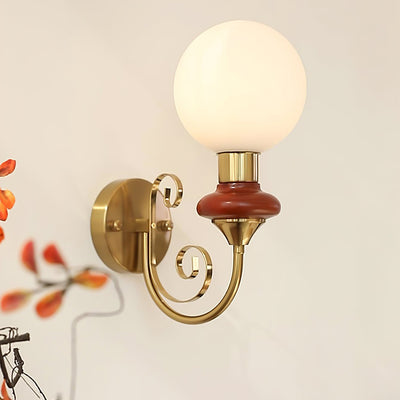 Whirl Chic Plug-in Wall Lamp