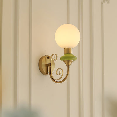 Bela Premium Nordic Art Glass Wall Lamp