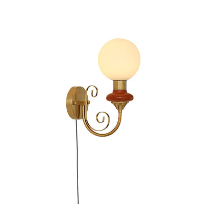 Whirl Chic Plug-in Wall Lamp