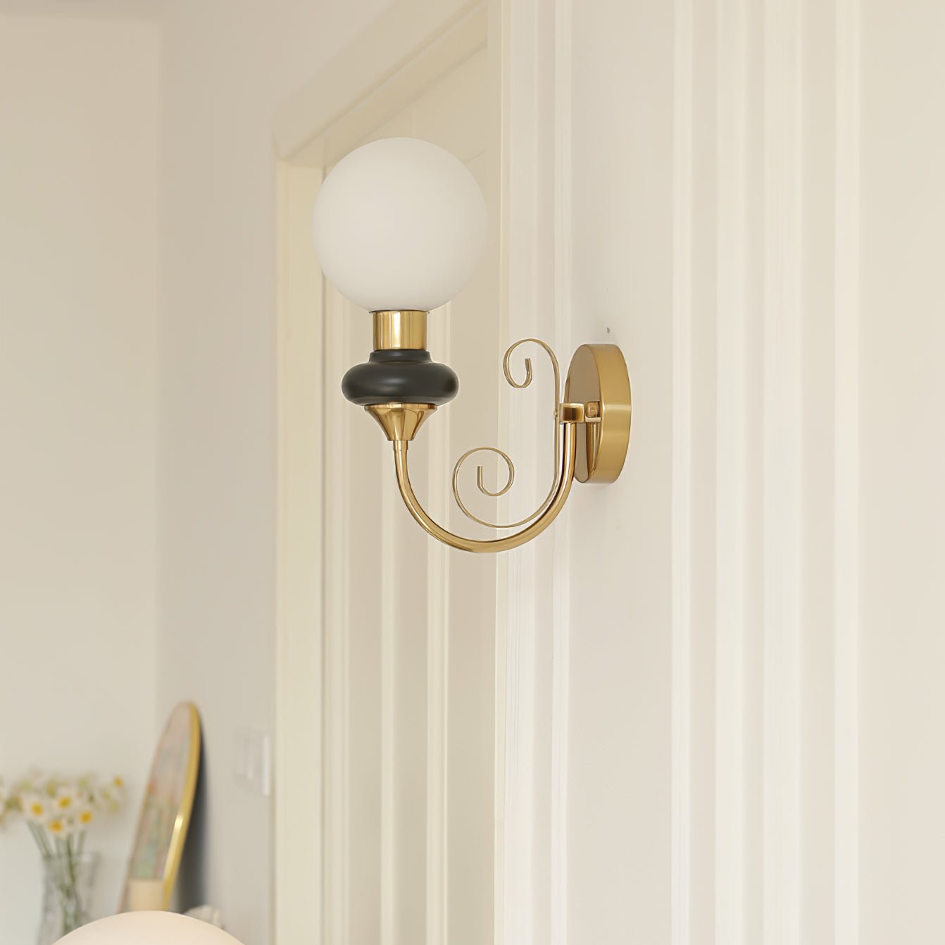 Bela Premium Nordic Art Glass Wall Lamp