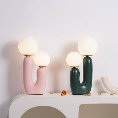 Elyrain Resin Artistic Table Lamp