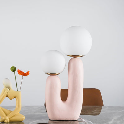 Elyrain Resin Artistic Table Lamp