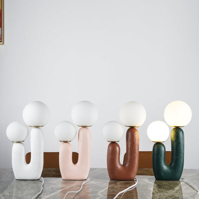 Elyrain Resin Artistic Table Lamp
