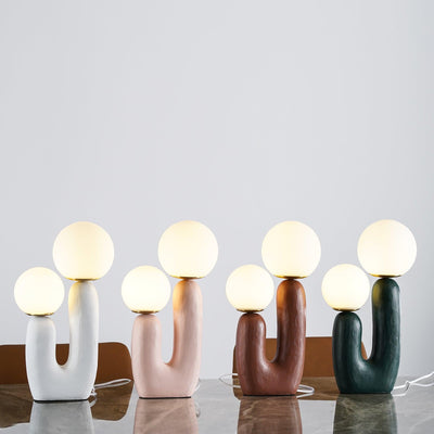 Elyrain Resin Artistic Table Lamp