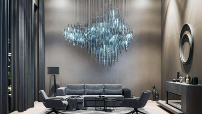 Oloren Prismatic Crystal Chandelier