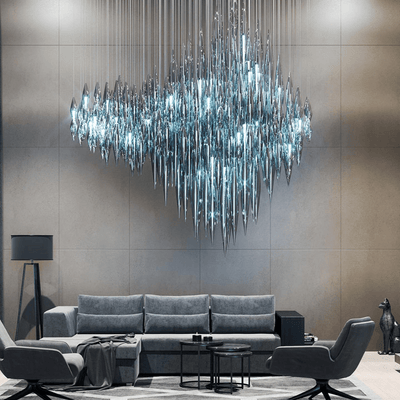 Oloren Prismatic Crystal Chandelier