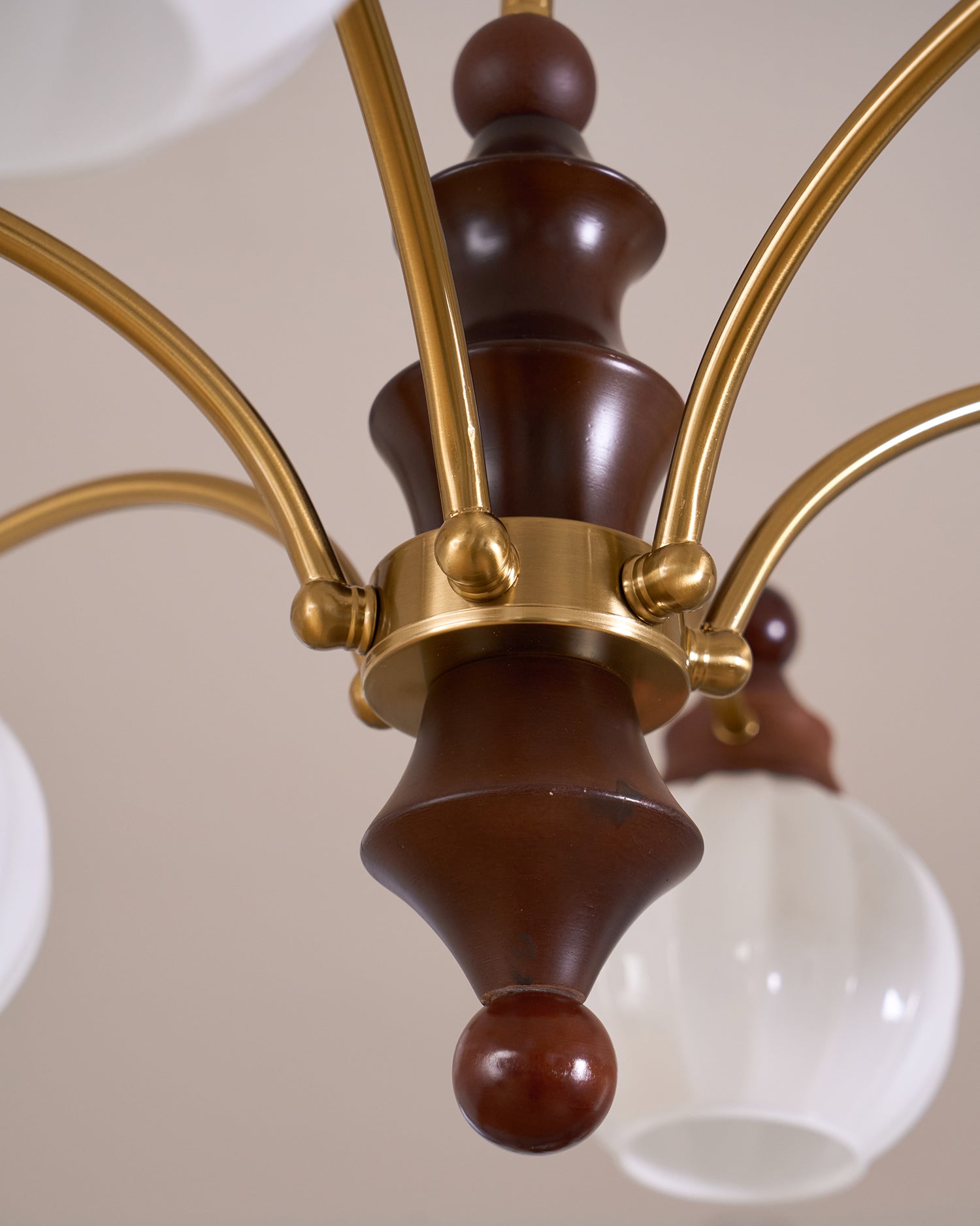Jago Chandelier Blossom with Glass Shades
