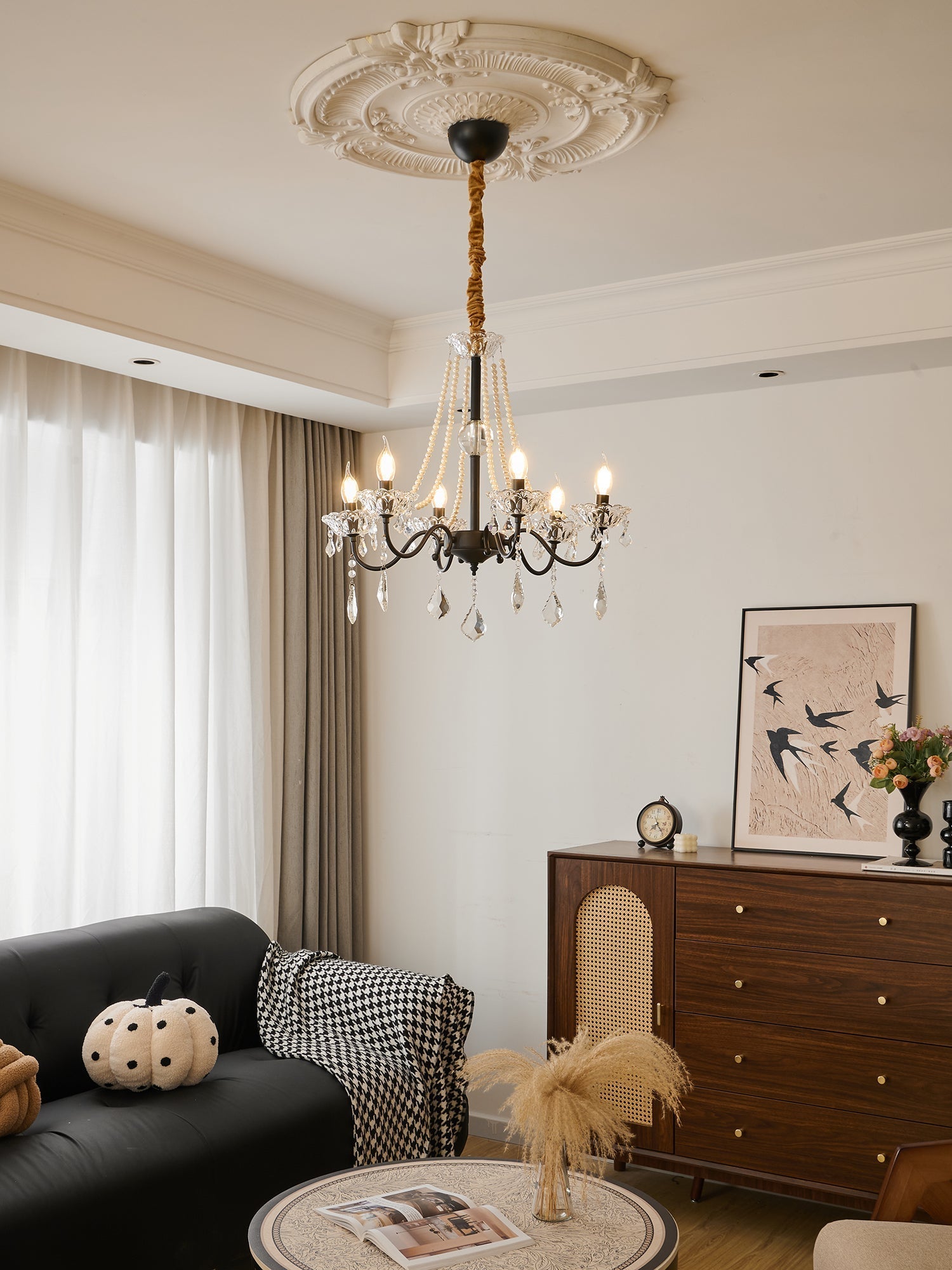 Nymiran Classic Postmodern Luxury Crystal Chandelier